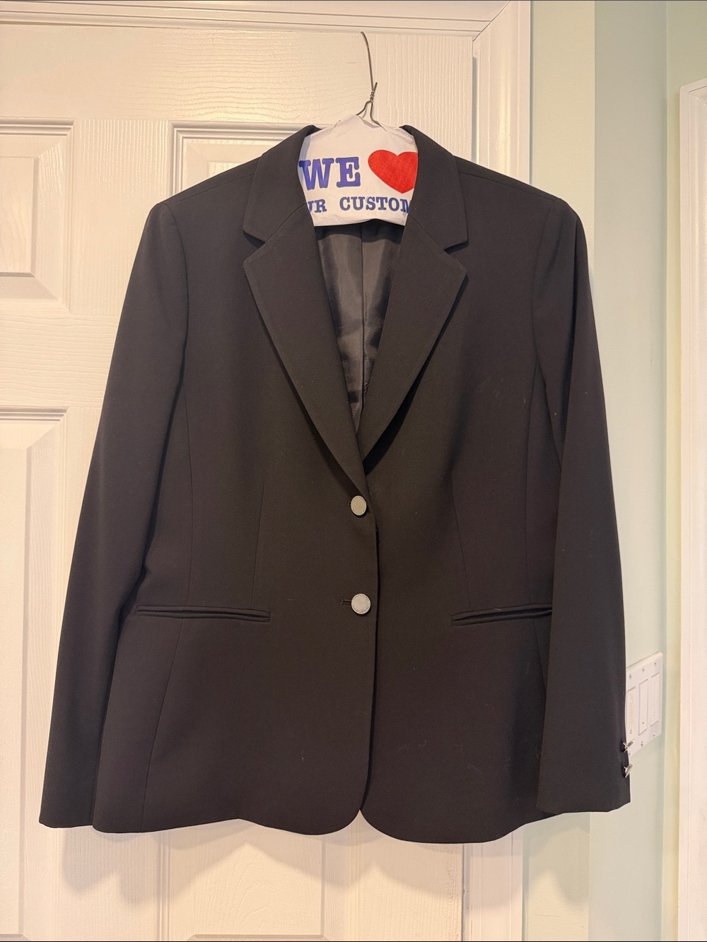 Classic Women's Black Blazer Jacket- elevates any look
